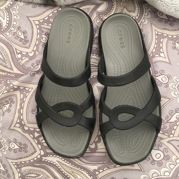 CROCS Shoes Womens Crocs Sandals Size 7 Very Good Condition Poshmark